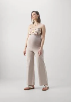 2 PACK - Tracksuit Bottoms - Black/mottled Beige -Fashion e2e18e143c204d2ebabcaffaa0603dfe