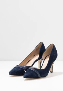 Leather - Classic Heels - Dark Blue 11 Leather - Classic Heels - Dark Blue -Fashion e4135ca148be4419b33d24785d8bd15b
