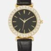 Anna Field Watch - Black/Gold-Coloured
