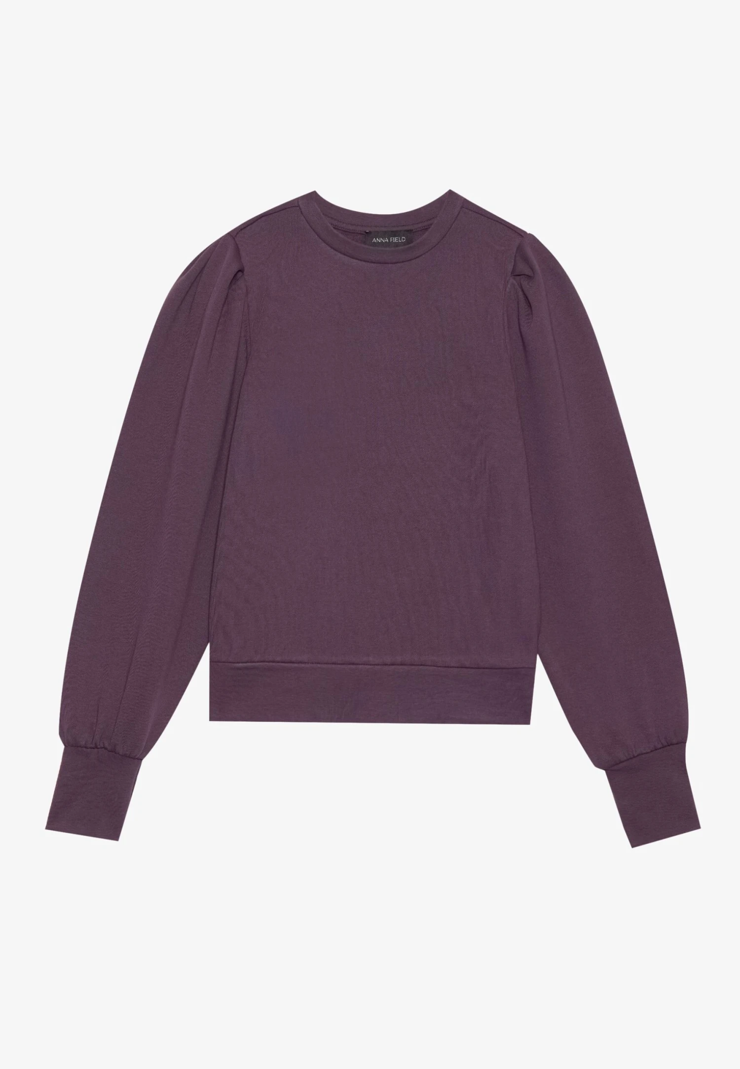 Anna Field Sweatshirt - Dark Purple 4 Anna Field Sweatshirt - Dark Purple - Image 4