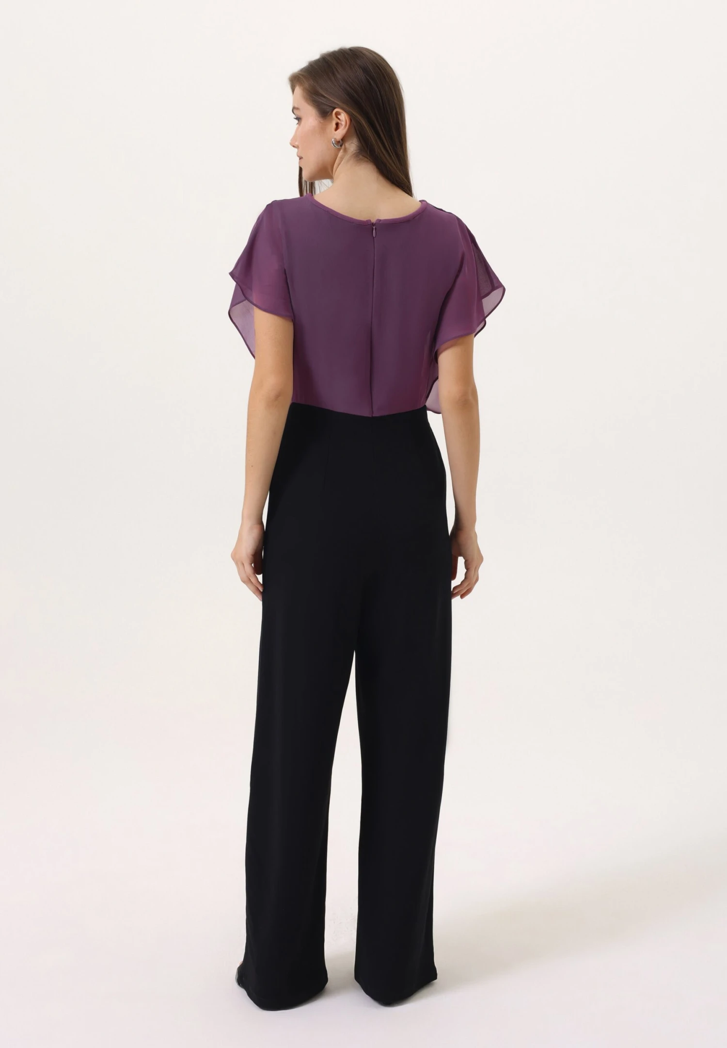 Anna Field Jumpsuit - Burgundy/black 2 Anna Field Jumpsuit - Burgundy/black - Image 2