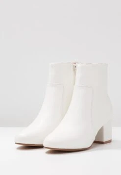 Anna Field Ankle Boots - White -Fashion eb554d8ac00c44d9b68ec28910a28a13