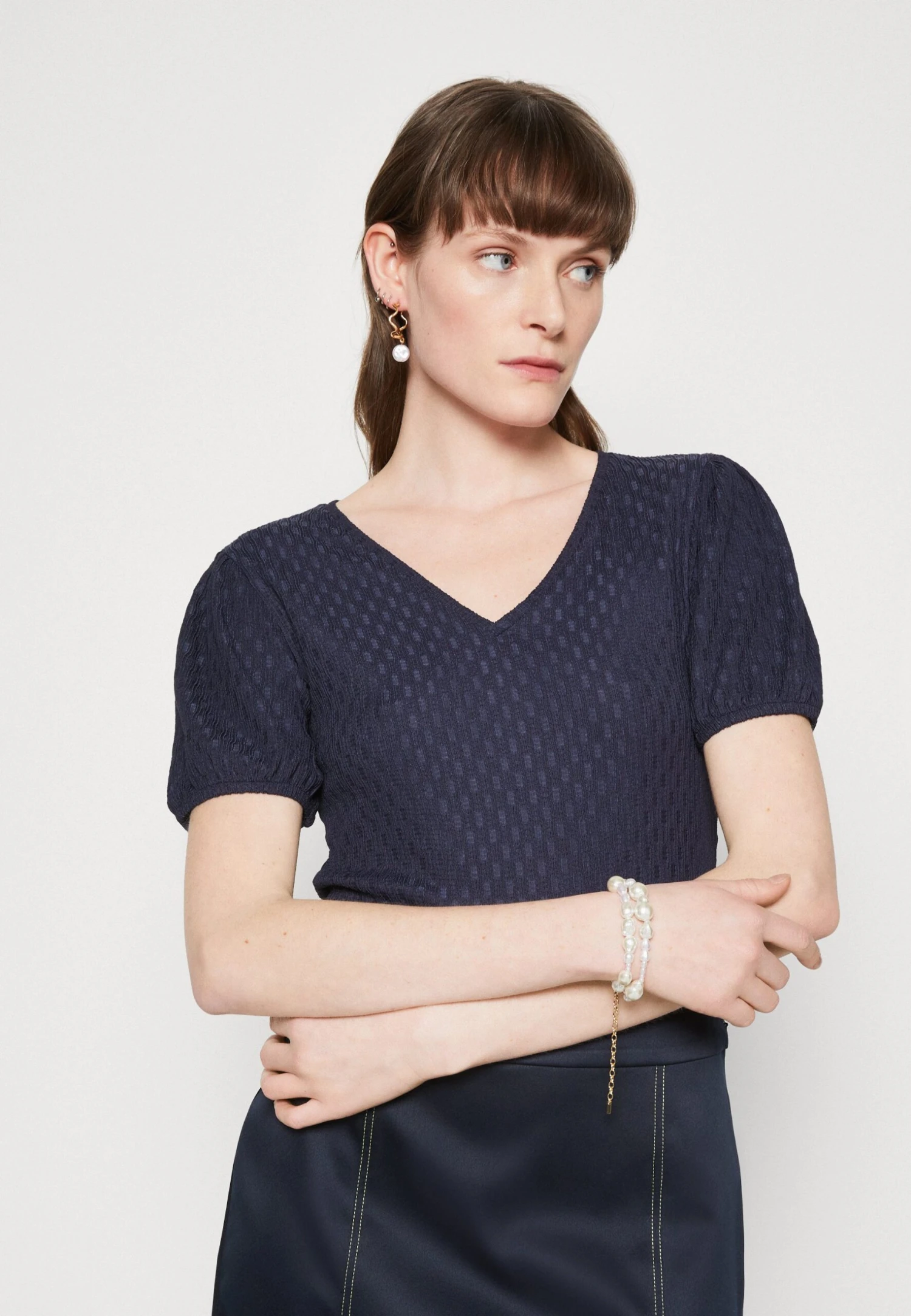 Anna Field Blouse - Dark Blue 4 Anna Field Blouse - Dark Blue - Image 4