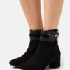 Anna Field Leather- Classic Ankle Boots - Black