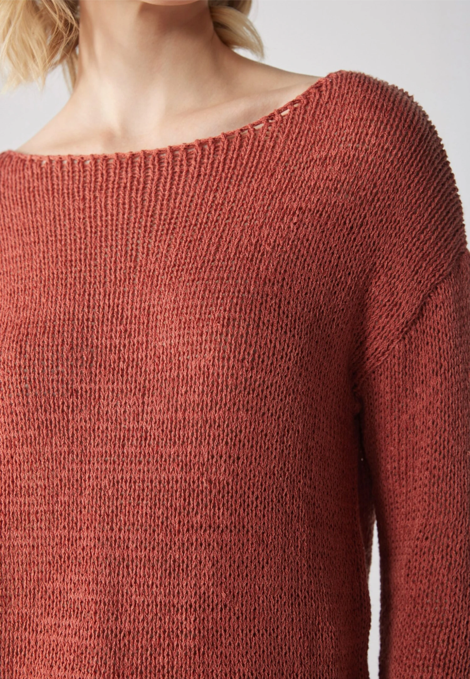 Anna Field Jumper - Redwood 5 Anna Field Jumper - Redwood - Image 5