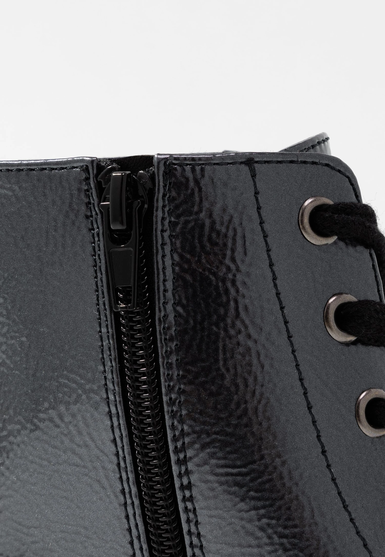 Anna Field Comfort - Lace-Up Ankle Boots - Gunmetal 3 Anna Field Comfort - Lace-Up Ankle Boots - Gunmetal - Image 3