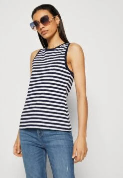 Anna Field Top - Dark Blue/White 9 Anna Field Top - Dark Blue/White -Fashion ee9d42dfd28f4d4b84c48983ebfa2fd2
