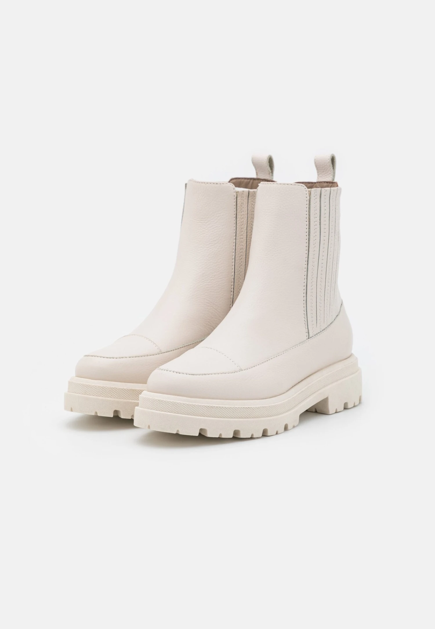 Anna Field Leather - Platform Ankle Boots - Off-White 3 Anna Field Leather - Platform Ankle Boots - Off-White - Image 3