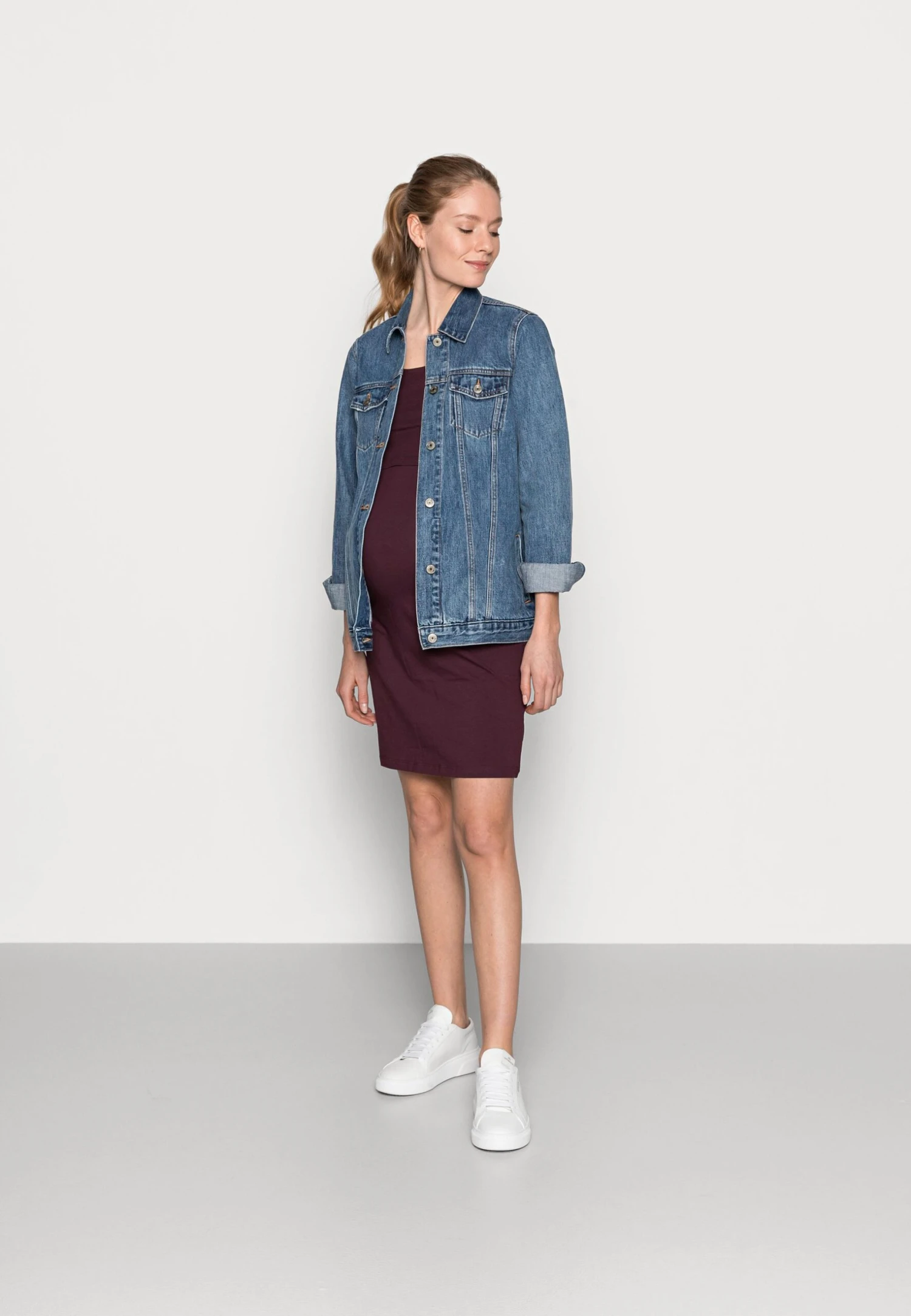 2Er Pack Nursing Function Dress - Shift Dress - Black/Bordeaux 1 2Er Pack Nursing Function Dress - Shift Dress - Black/Bordeaux