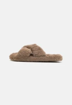 Anna Field Slippers - Taupe