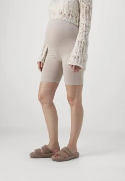 2 PACK - Leggings - Trousers - Black/beige -Fashion f10aa9d243734c78ac38b131a6bd8d6d