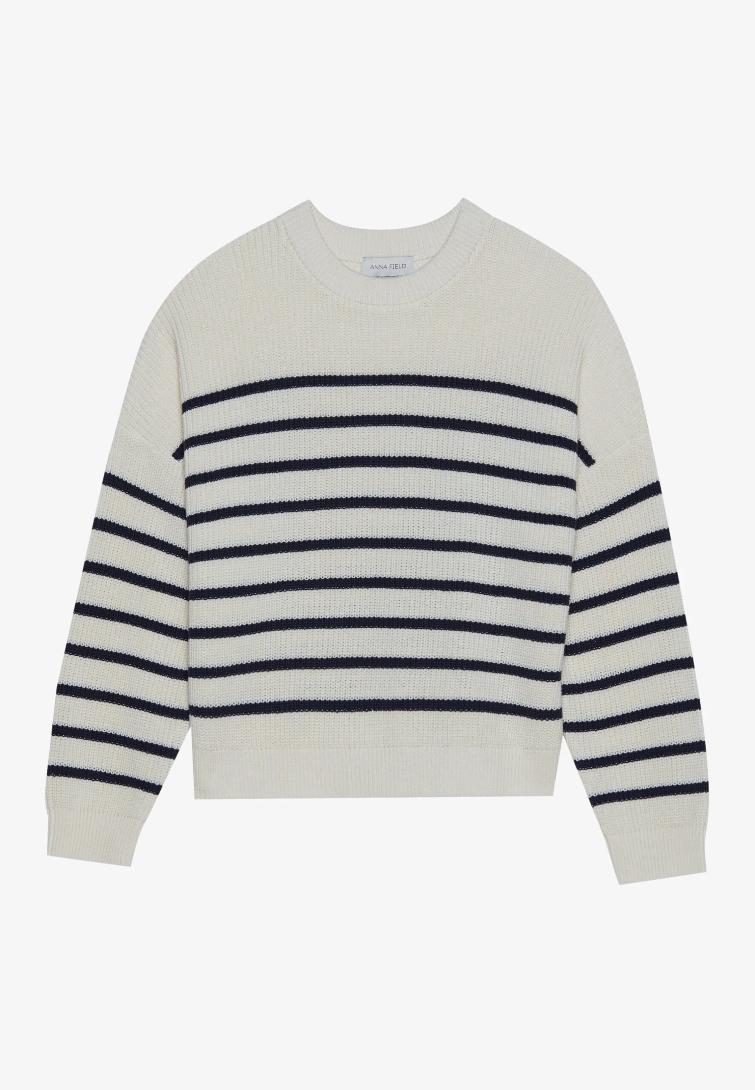 Anna Field Jumper - Off-white/dark Blue 4 Anna Field Jumper - Off-white/dark Blue - Image 4