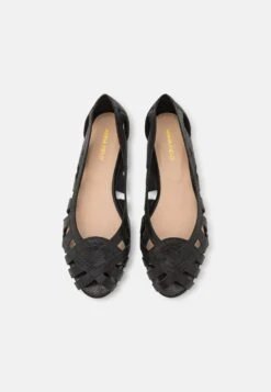 Anna Field Leather - Peeptoe Ballet Pumps - Black 11 Anna Field Leather - Peeptoe Ballet Pumps - Black -Fashion f21e6140d2db44888c0ce45862efd021