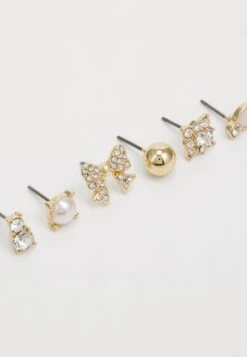Anna Field 8 PACK - Earrings - Gold-coloured -Fashion f2621f4a79504f0492f358f3cd01aa76