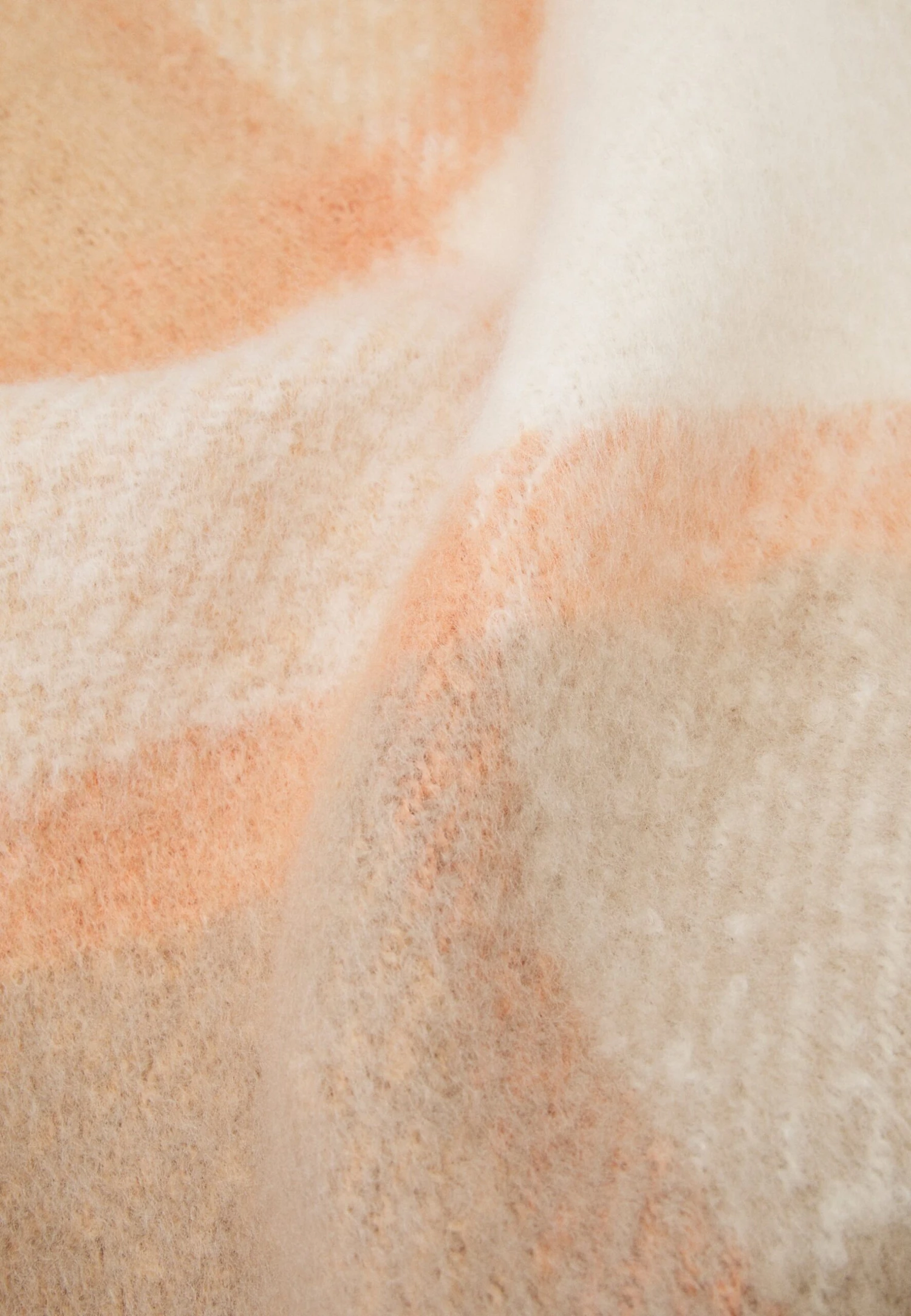 Anna Field Scarf - Orange/Beige/Grey 2 Anna Field Scarf - Orange/Beige/Grey - Image 2