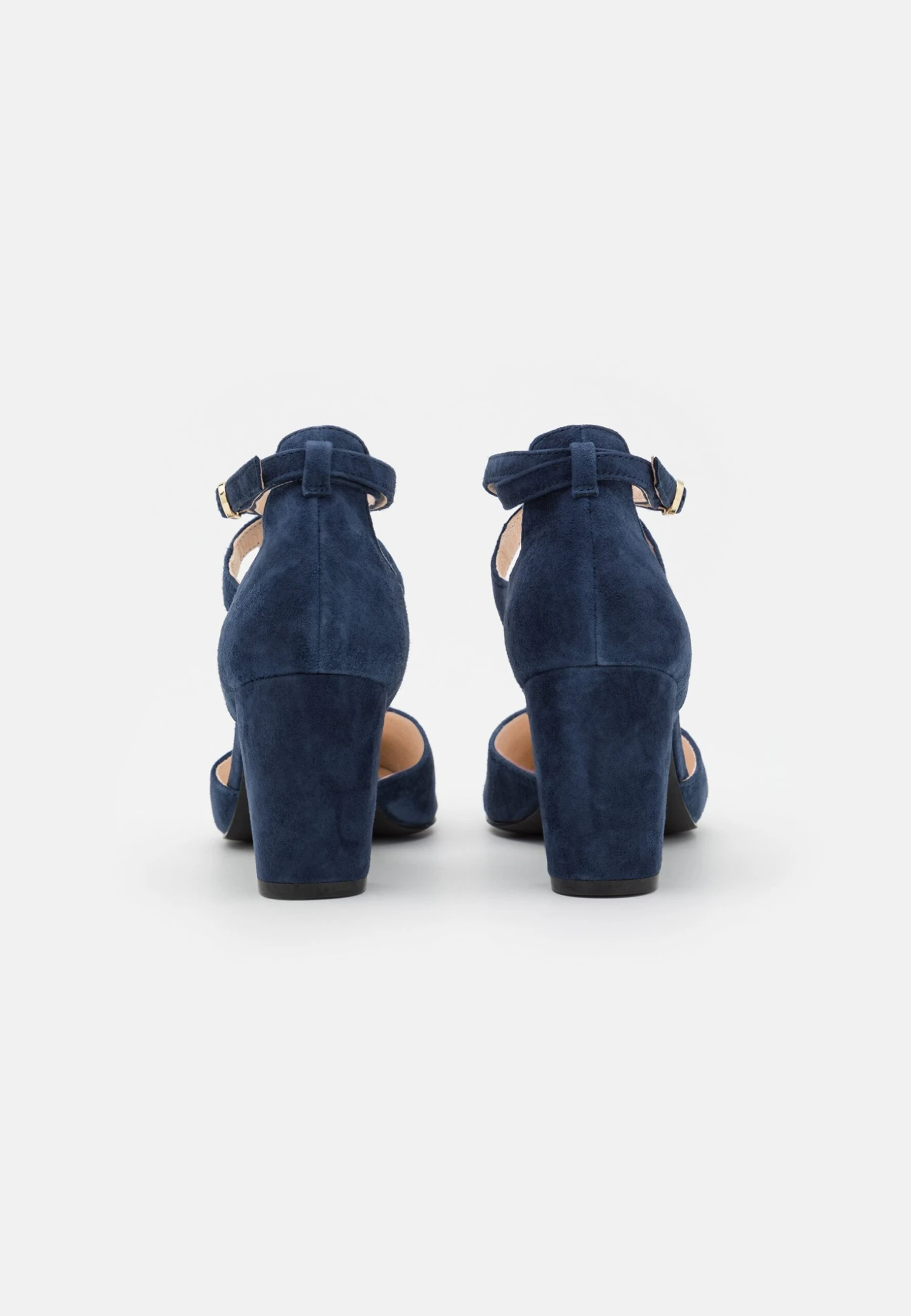 Anna Field Leather- High Heels - Dark Blue 4 Anna Field Leather- High Heels - Dark Blue - Image 4