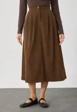 Anna Field A-line Skirt - Pinecone