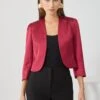 Anna Field Blazer - Bordeaux