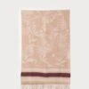 Anna Field Scarf - Nude/wine Red