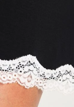 Anna Field Heidi Long Sleeves Viscose Nightdress - Nightie - Black -Fashion f833b7133ba747e99510b29e29947484