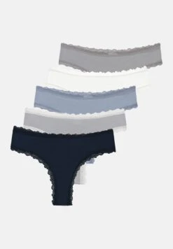 Anna Field 5 PACK - Briefs - Black/grey/white 19 Anna Field 5 PACK - Briefs - Black/grey/white -Fashion fcde3f8d484d4f2bb9f7f16eab2f04cd