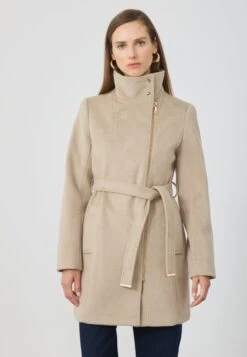 Anna Field Short Coat - Stone