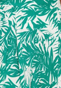 Anna Field Shorts - Green/Off White -Fashion fee4a64e479446a79f62f94204a5f0b6